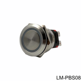 Кнопка питания с подсветкой LM-PBS08, без фиксации