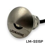 Светодиодный светильник LEDMARINE SS1SP, 1W, IP67, нержавеющая сталь,свет белый